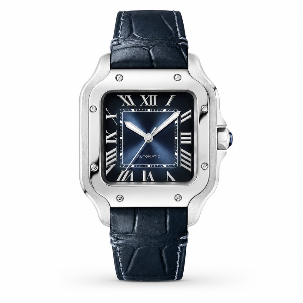 Santos Blue Leather