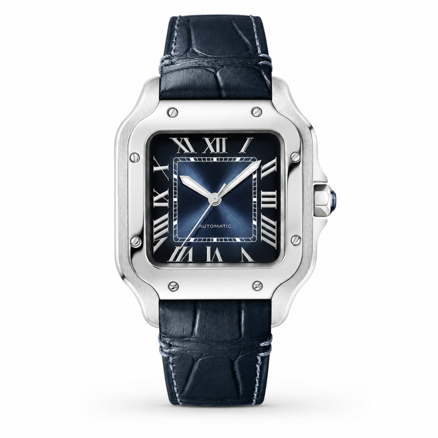 Santos Blue Leather