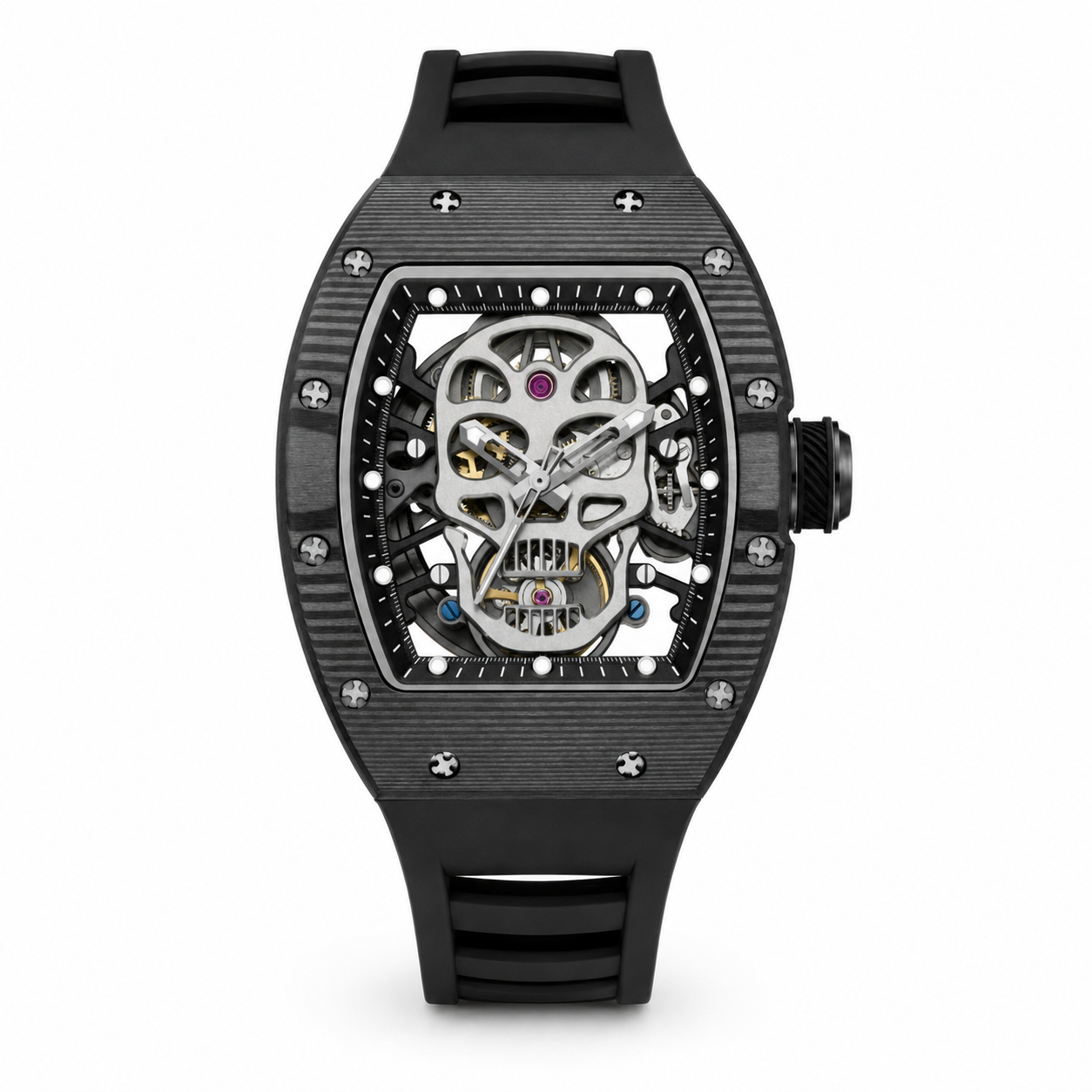 Black-Black Skull