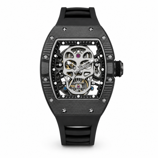 Black-Black Skull