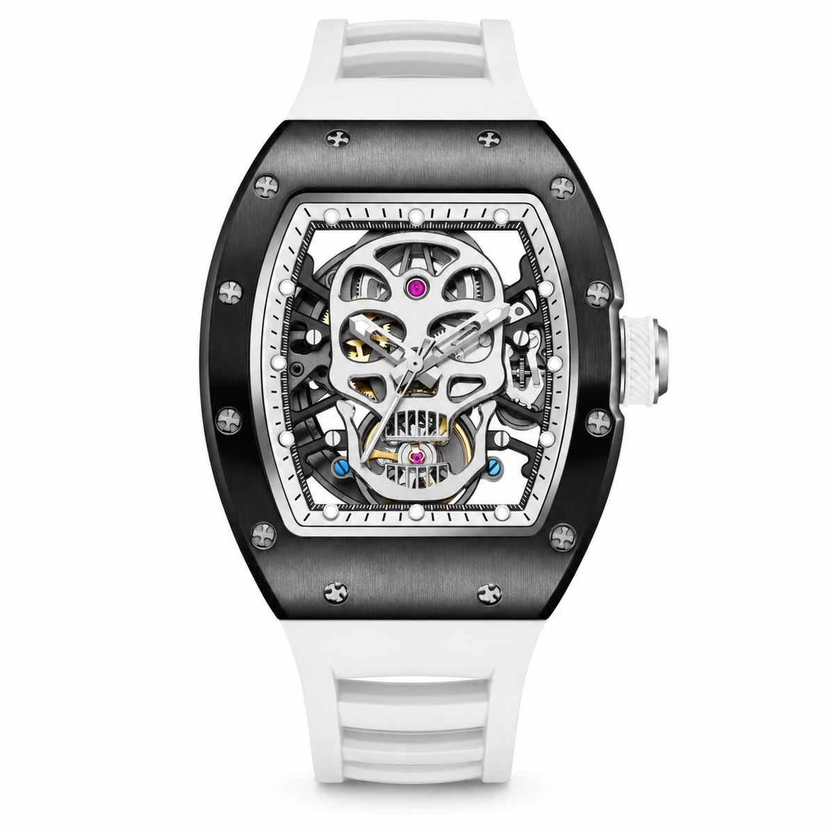Black-White Skull