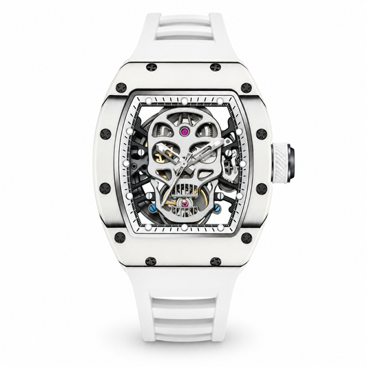Silver-White Skull