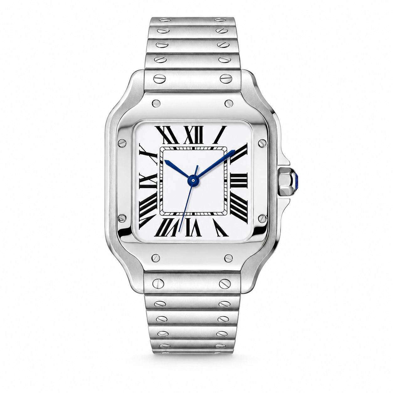 Santos White Dial