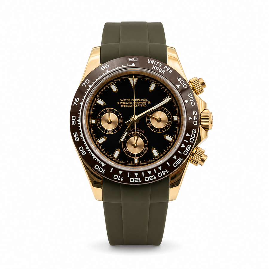 Daytona Mocha & Rose Gold