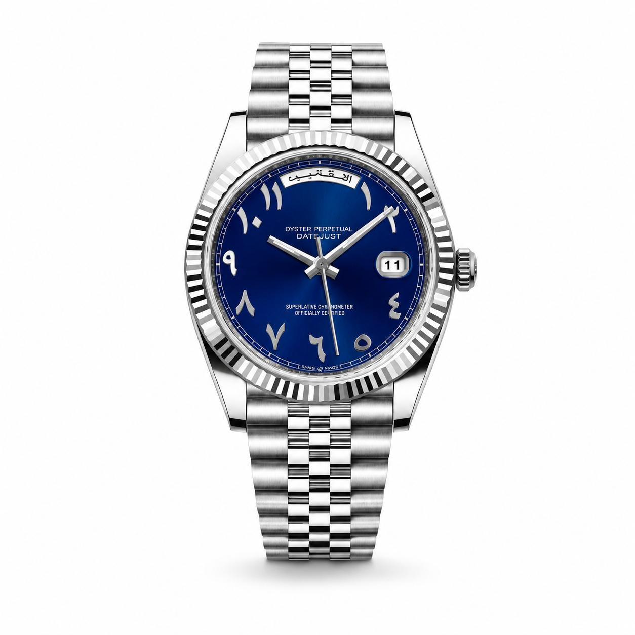 Daydate Royal Blue Arabic Dial