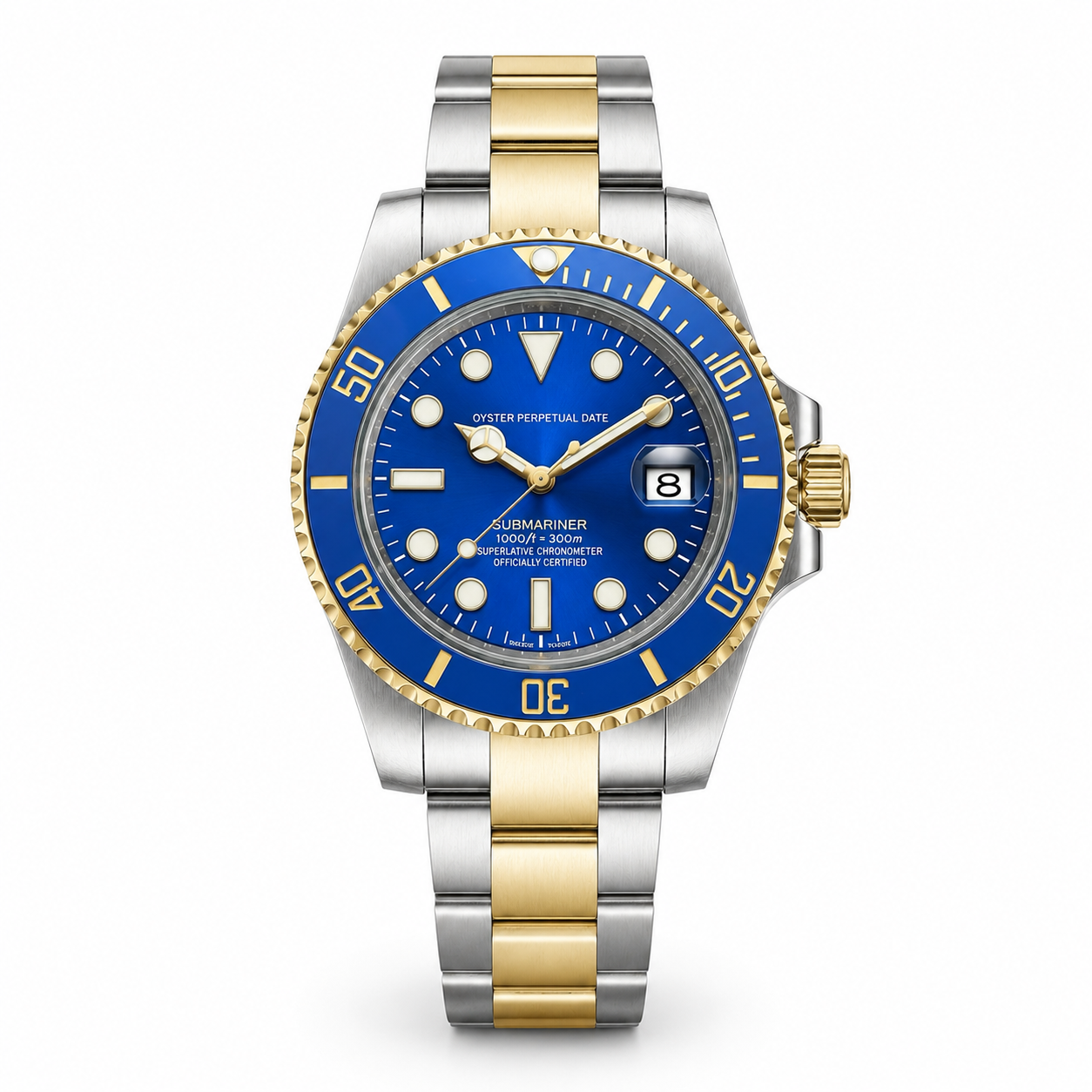 Submariner Two Tone Blue